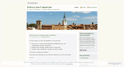 Desktop Screenshot of espacedescardeurs.wordpress.com