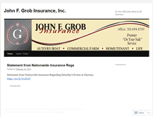 Tablet Screenshot of johngrob.wordpress.com