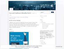 Tablet Screenshot of faultywiring.wordpress.com