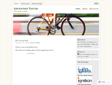 Tablet Screenshot of adventistyouth.wordpress.com