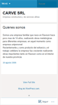 Mobile Screenshot of carvesrl.wordpress.com