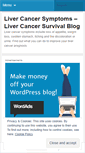 Mobile Screenshot of livercancersymptoms0.wordpress.com