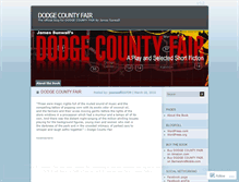 Tablet Screenshot of dodgecountyfair.wordpress.com