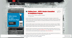 Desktop Screenshot of natmtrailers.wordpress.com