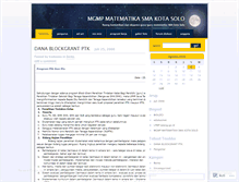 Tablet Screenshot of mgmpmat.wordpress.com