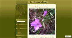 Desktop Screenshot of billnoble.wordpress.com