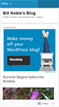 Mobile Screenshot of billnoble.wordpress.com