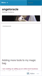Mobile Screenshot of angeloracle.wordpress.com