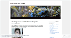 Desktop Screenshot of life7com.wordpress.com