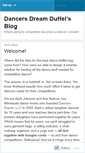 Mobile Screenshot of dancersdreamduffel.wordpress.com