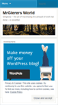 Mobile Screenshot of mrgierer.wordpress.com