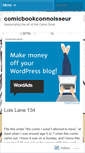 Mobile Screenshot of comicbookconnoisseur.wordpress.com