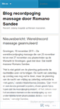 Mobile Screenshot of massagerecord.wordpress.com