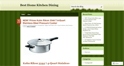 Desktop Screenshot of buyhomekitchendining.wordpress.com