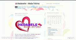 Desktop Screenshot of hedanelemodas.wordpress.com