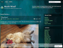 Tablet Screenshot of mochiwoof.wordpress.com