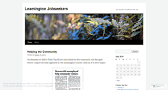 Desktop Screenshot of leamingtonjobseekers.wordpress.com