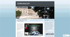 Desktop Screenshot of chocolatealmondcrepe.wordpress.com