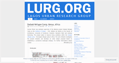 Desktop Screenshot of lurgnetwork.wordpress.com