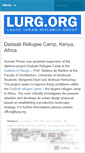 Mobile Screenshot of lurgnetwork.wordpress.com