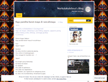Tablet Screenshot of nurkalakalidasa.wordpress.com