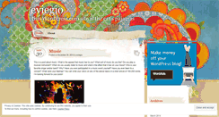 Desktop Screenshot of eviegio.wordpress.com