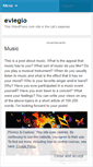 Mobile Screenshot of eviegio.wordpress.com