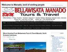 Tablet Screenshot of bellawisata.wordpress.com