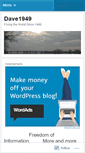 Mobile Screenshot of dave1949.wordpress.com