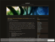 Tablet Screenshot of caraland.wordpress.com