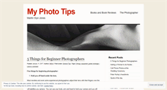 Desktop Screenshot of myphototips.wordpress.com