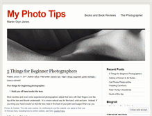 Tablet Screenshot of myphototips.wordpress.com