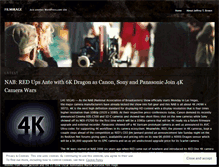 Tablet Screenshot of filmirage.wordpress.com