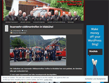 Tablet Screenshot of feuerwehroldtimerclub.wordpress.com