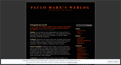 Desktop Screenshot of paulomarx.wordpress.com