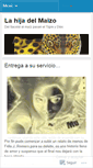 Mobile Screenshot of lahijadelmaizo.wordpress.com