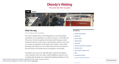 Desktop Screenshot of dkzody.wordpress.com