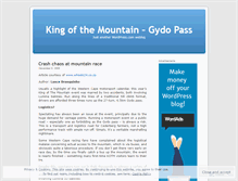 Tablet Screenshot of kingofthemountain.wordpress.com