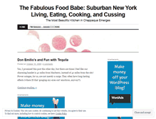 Tablet Screenshot of fabulousfoodbabe.wordpress.com