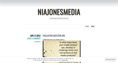 Desktop Screenshot of niajonesmediacwk.wordpress.com