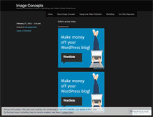 Tablet Screenshot of myimageconcepts.wordpress.com