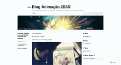 Desktop Screenshot of animacao2d3d.wordpress.com