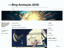 Tablet Screenshot of animacao2d3d.wordpress.com
