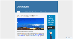 Desktop Screenshot of bizforlife.wordpress.com