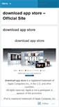 Mobile Screenshot of downloadappstores.wordpress.com