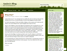 Tablet Screenshot of amiraelske.wordpress.com
