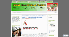 Desktop Screenshot of bulanbintang.wordpress.com