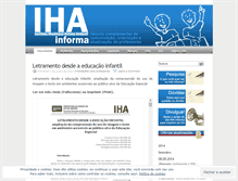 Tablet Screenshot of ihainforma.wordpress.com