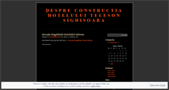 Desktop Screenshot of hotelteleson.wordpress.com