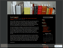 Tablet Screenshot of moleculargourmet.wordpress.com